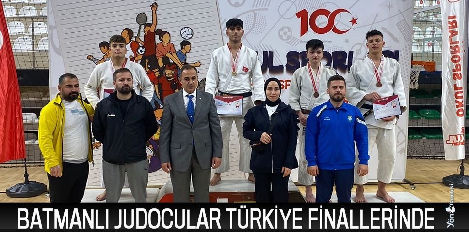 BATMANLI JUDOCULAR TÜRKİYE FİNALLERİNDE