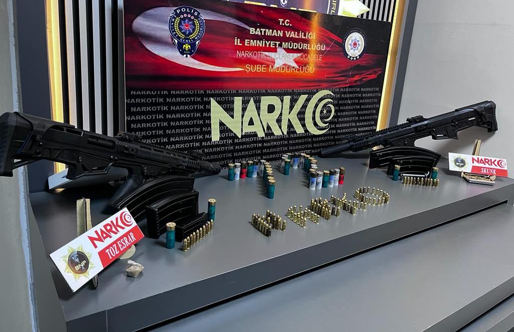 Batman’da uyuşturucu operasyonu: 2 tutuklama