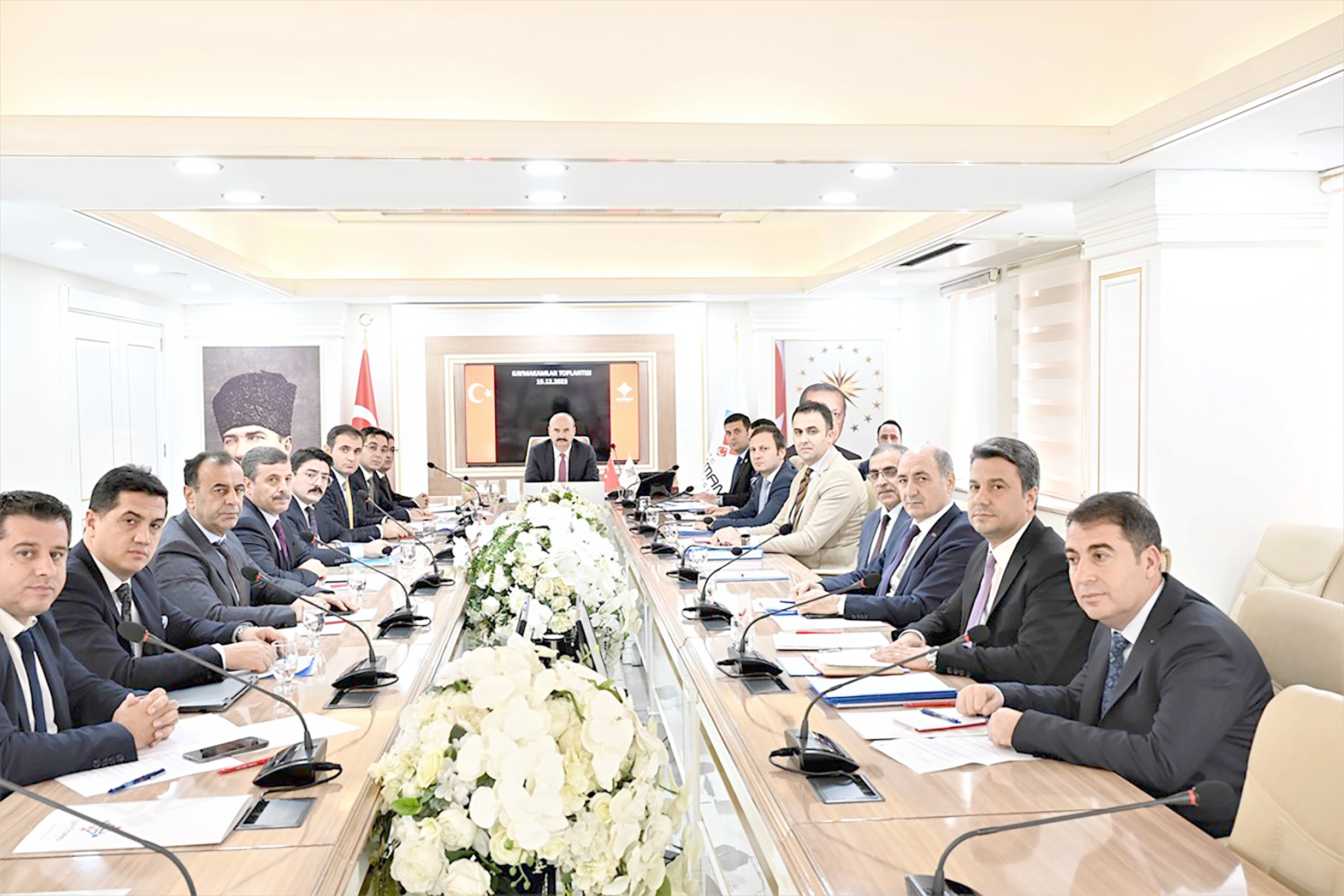 Kaymakamlar toplantısı yapıldı