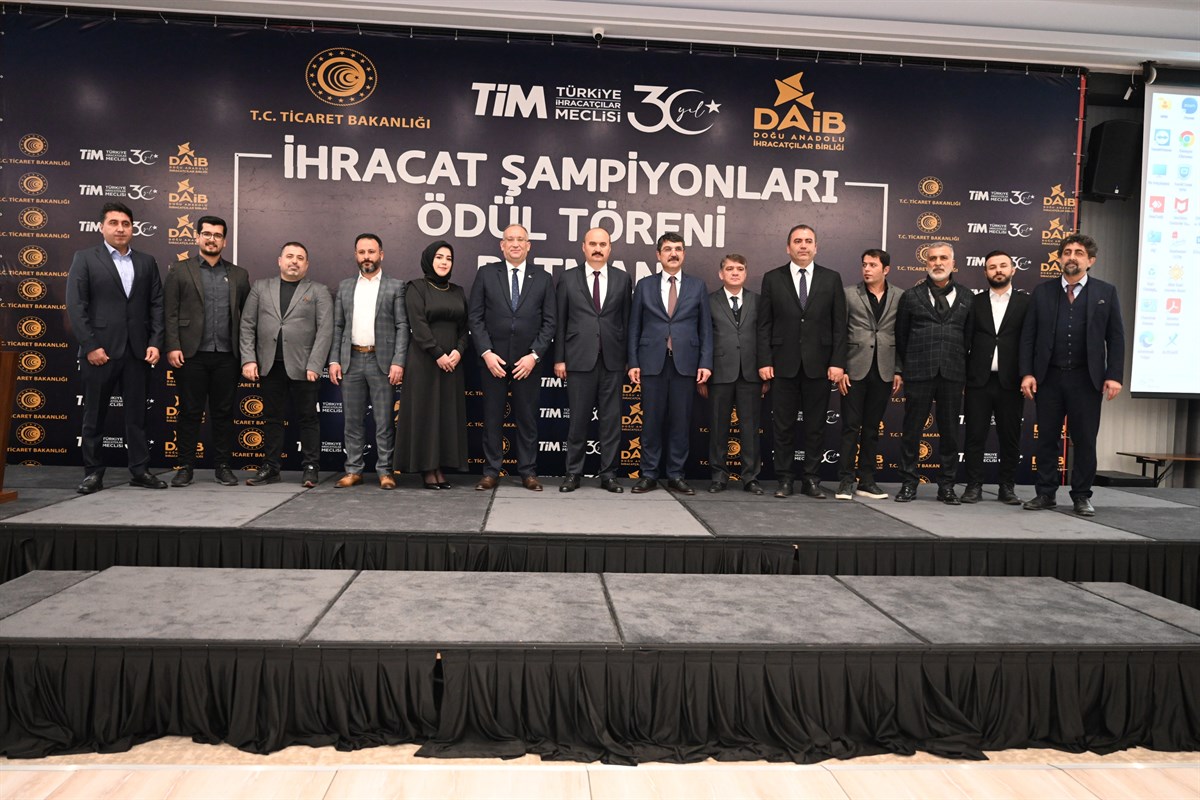 İhracat Şampiyonlarına ödül