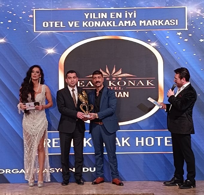 Real Konak Hotel’e 2 yıl üst üste birincilik ödülü