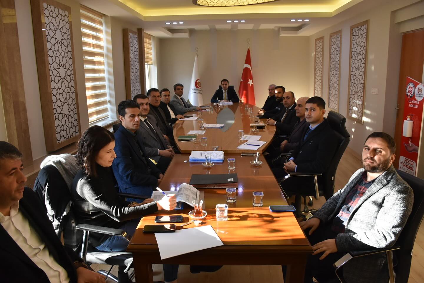 Sason’da SYDV toplantısı gerçekleştirildi