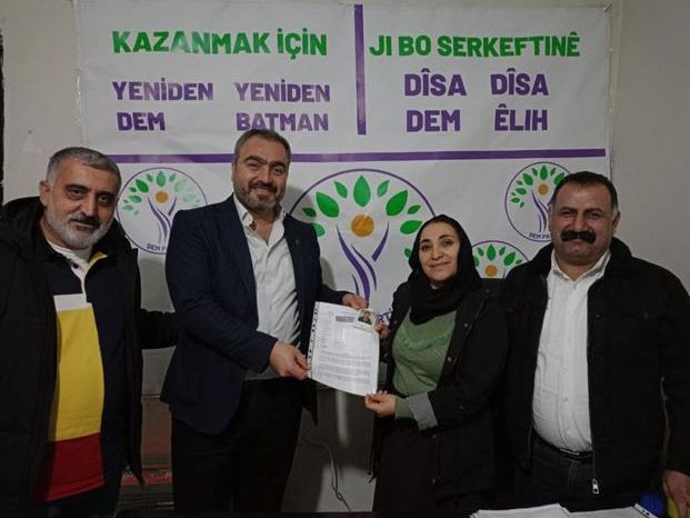 Av. Ekmen DEM’den aday adayı oldu