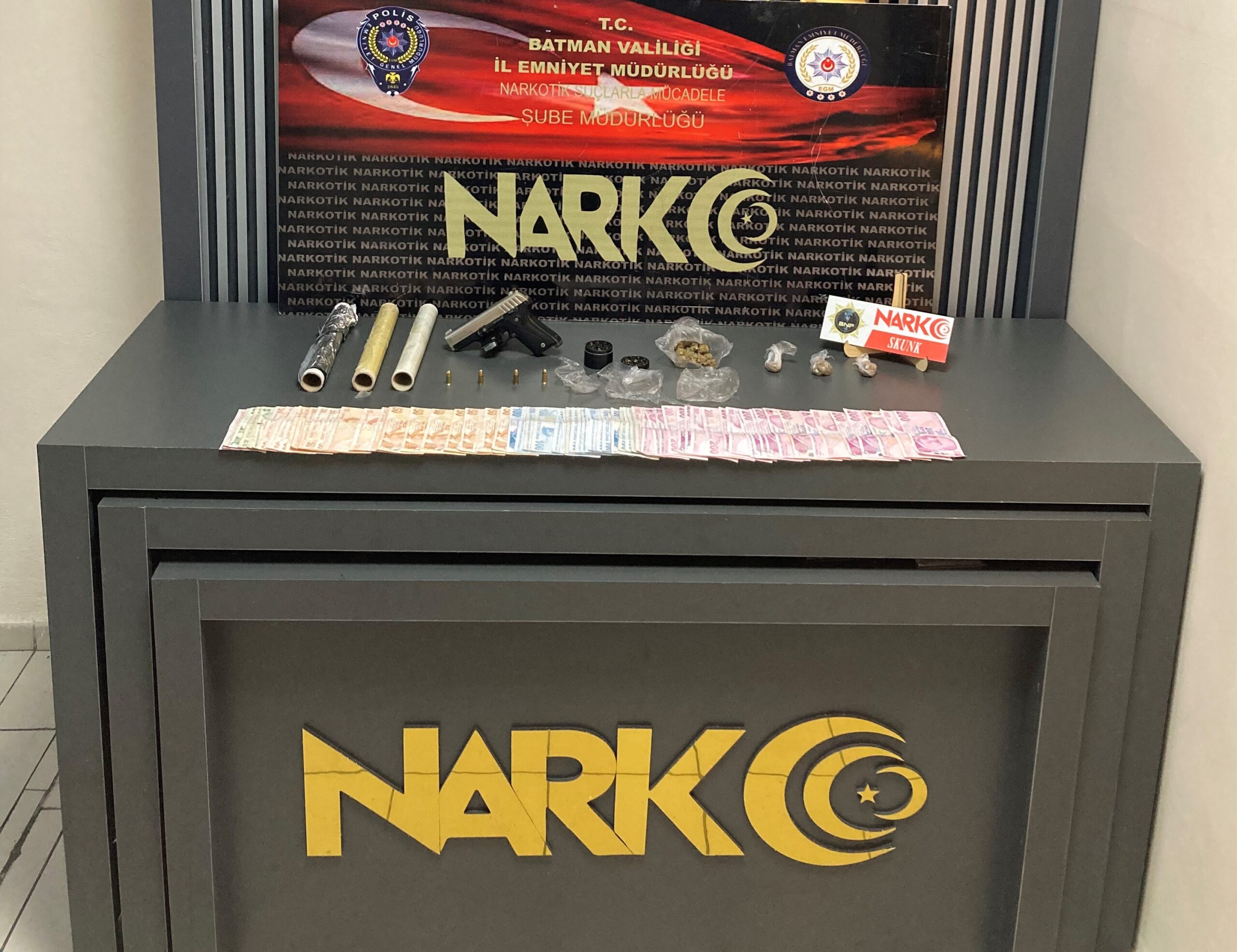Batman’da uyuşturucu operasyonu: 2 tutuklama