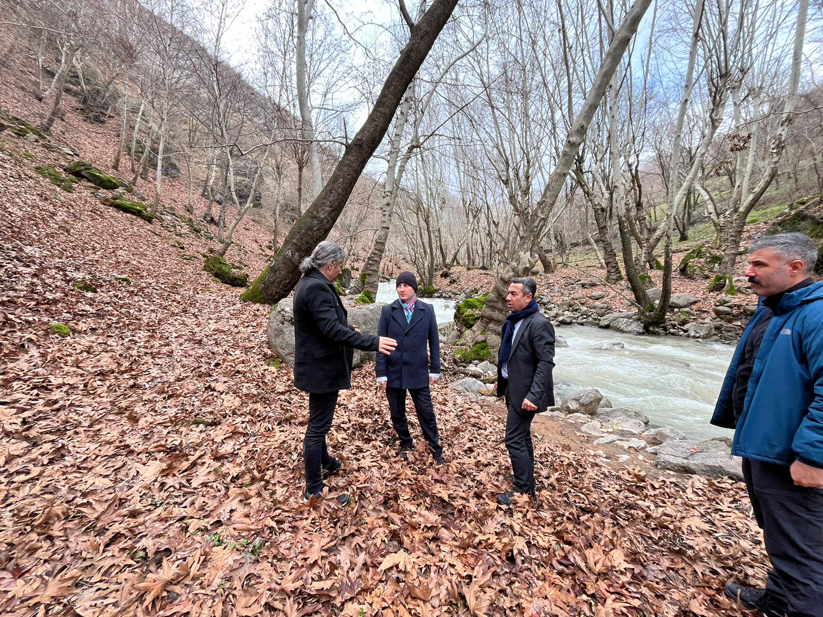 Ayngebire Bahar Şelalesi turizme kazandırılıyor