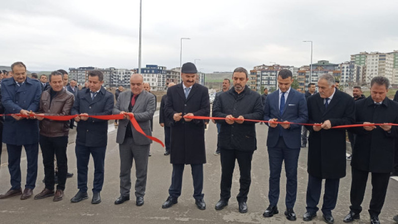 Sanayi kavşağı bağlantı yolu açılışı yapıldı