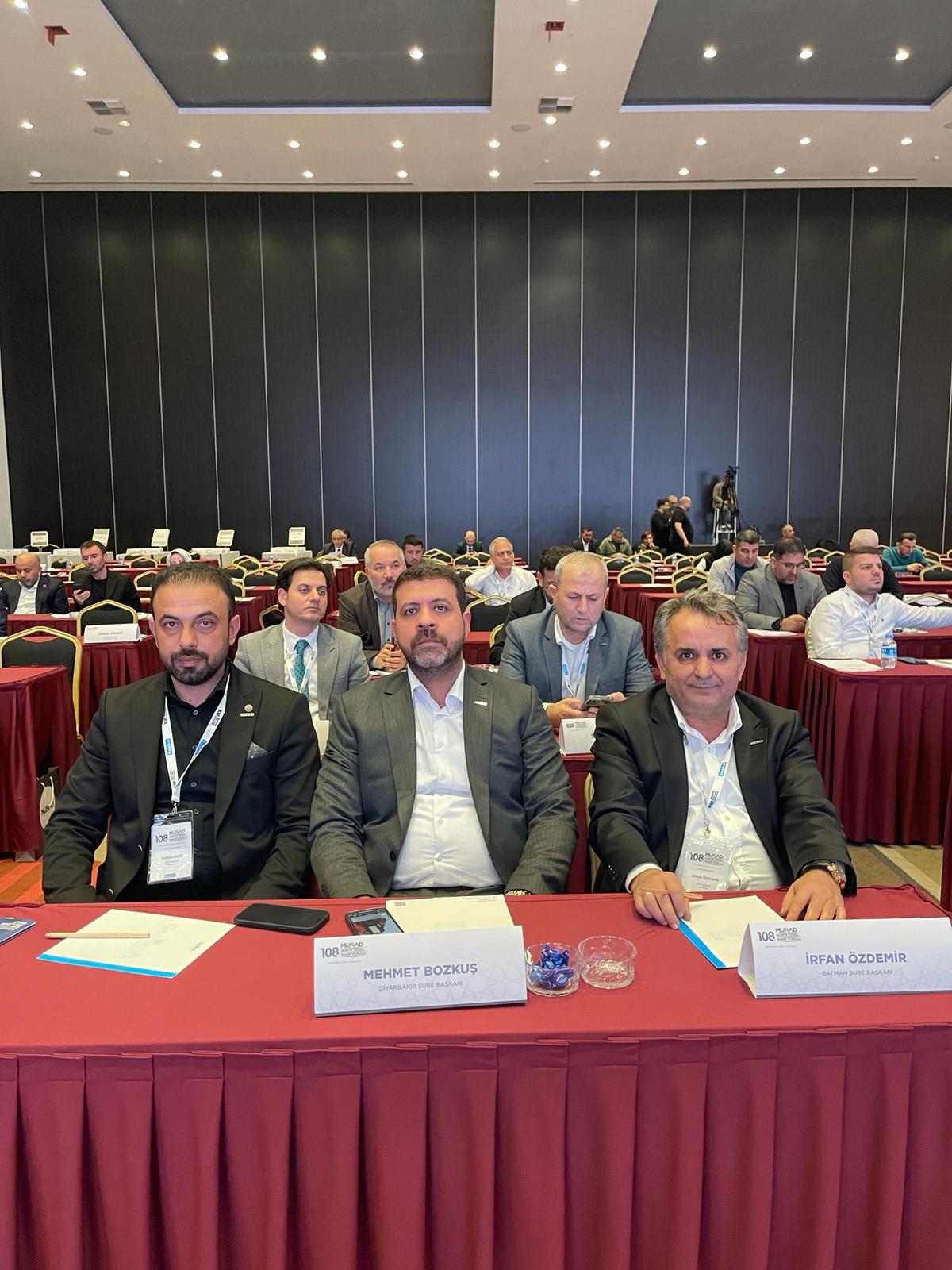 MÜSİAD Batman 108. GİK toplantısı için Antalya’da