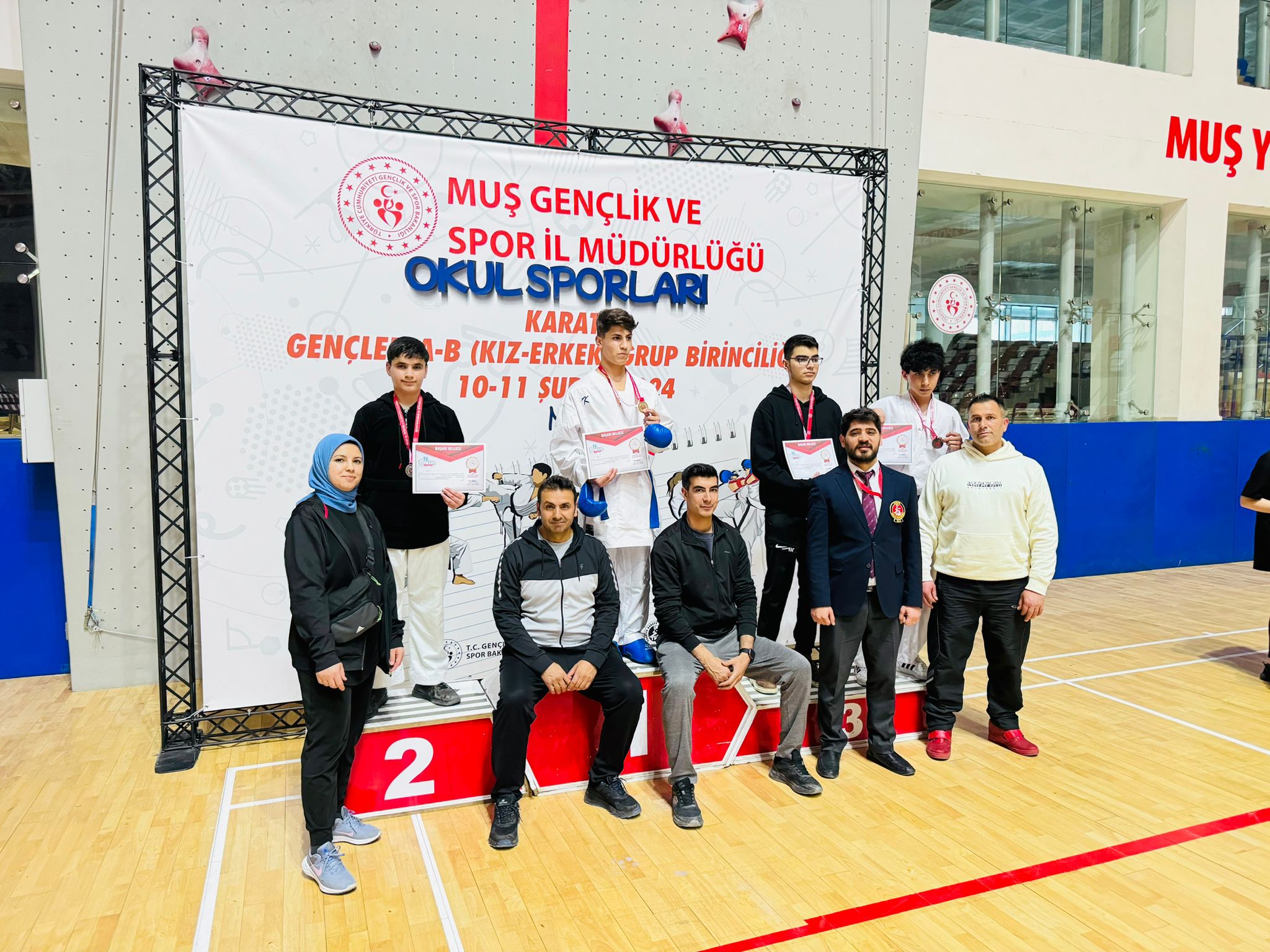 7 Karateci Türkiye finalinde