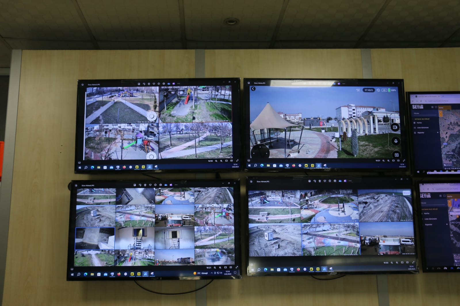 Batman’daki parklara kamera kuruldu!