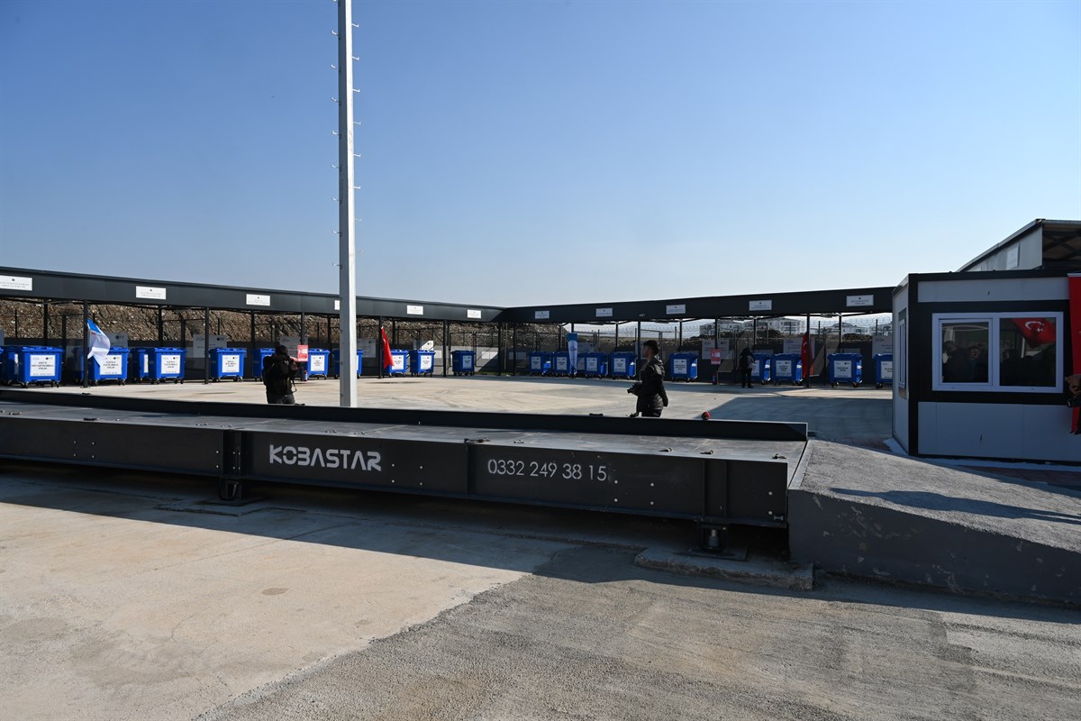 1. Sınıf Atık Getirme Merkezi’nin açılışı yapıldı