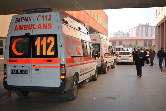 Batman’da trafik kazası çok sayıda yaralı var!