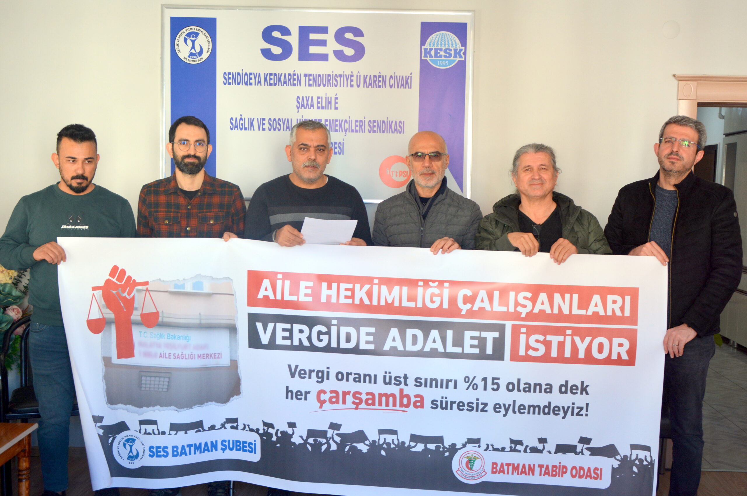 ‘Vergide adalet istiyoruz’