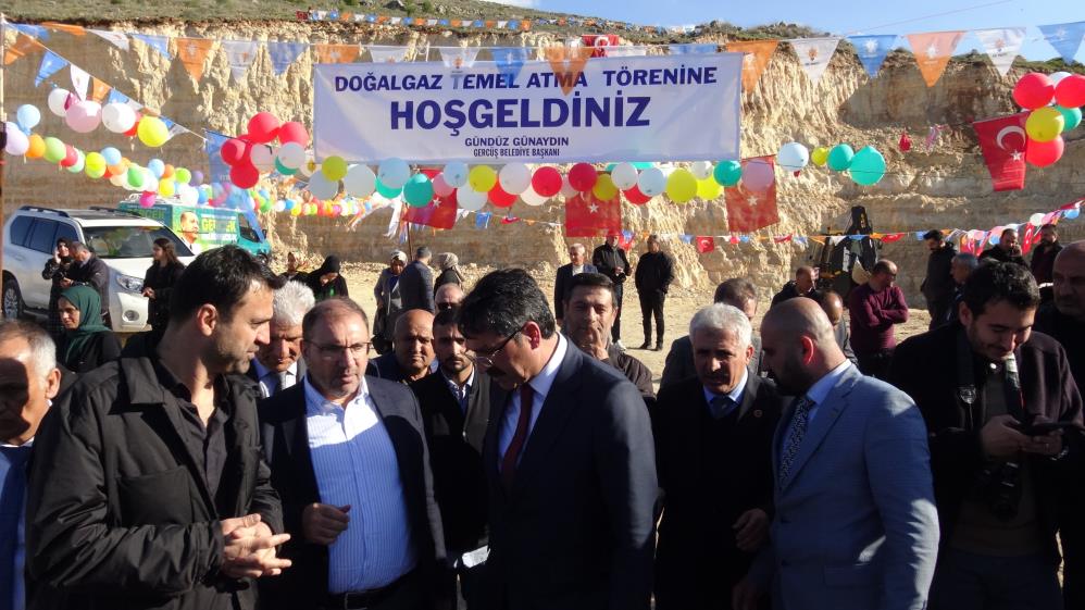 Gercüş’te doğal gaz hattı temeli atıldı