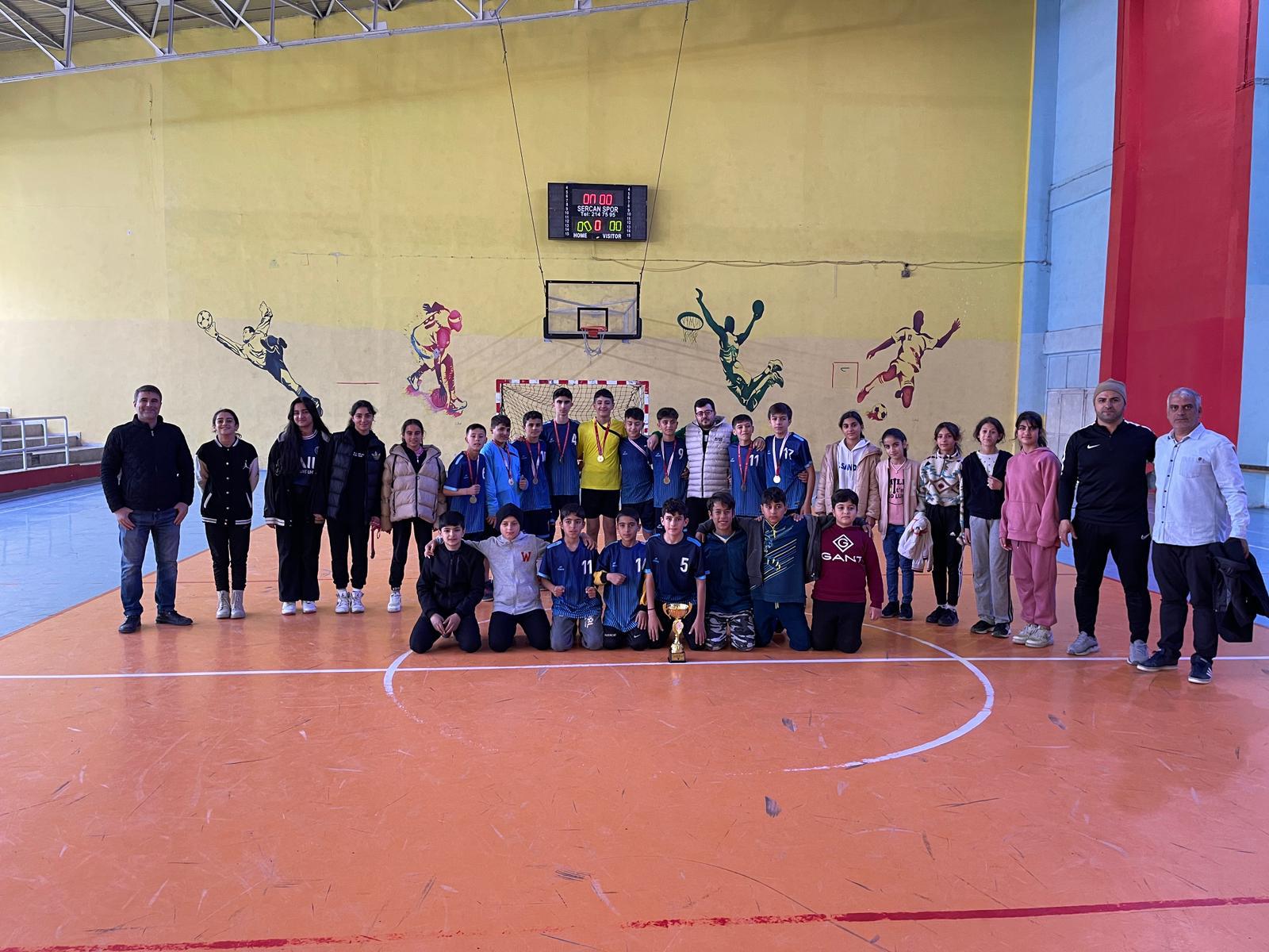Futsalda Bıçakçı Köyü şampiyon oldu
