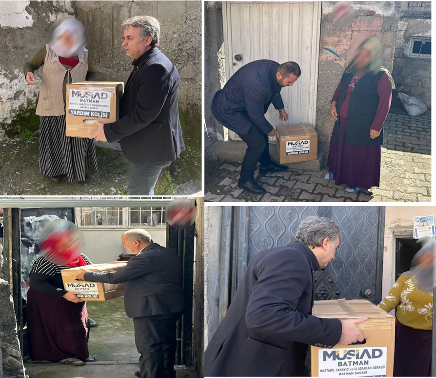 MÜSİAD’dan 750 aileye gıda yardımı