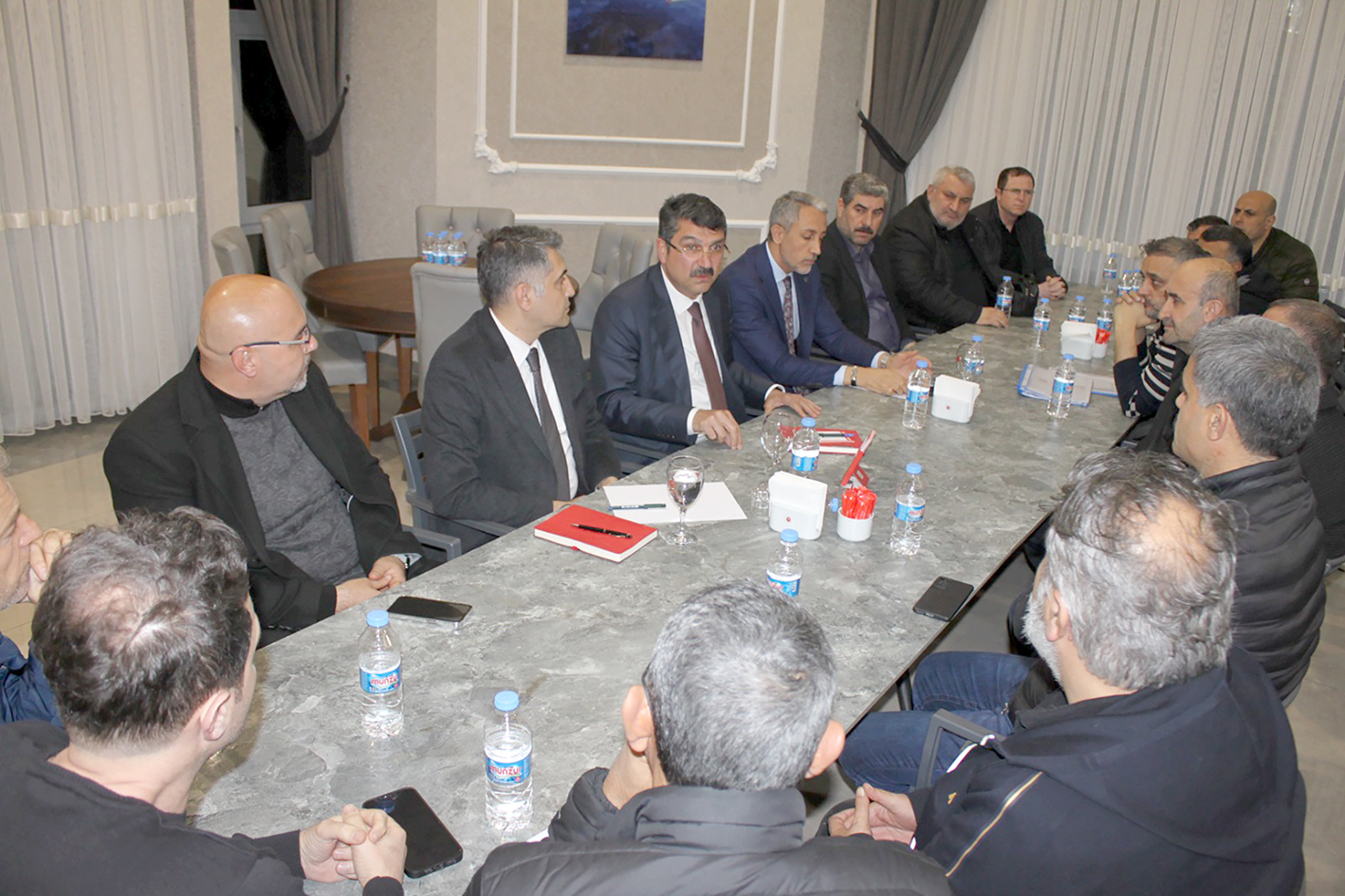 Nasıroğlu, TPAO işçilerini dinledi