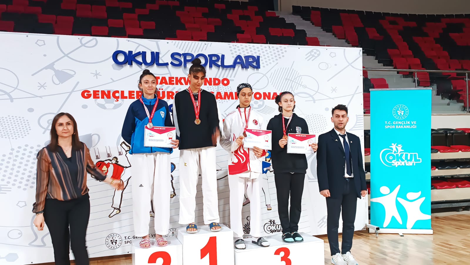 Taekwondo’da Türkiye Dereceleri geldi