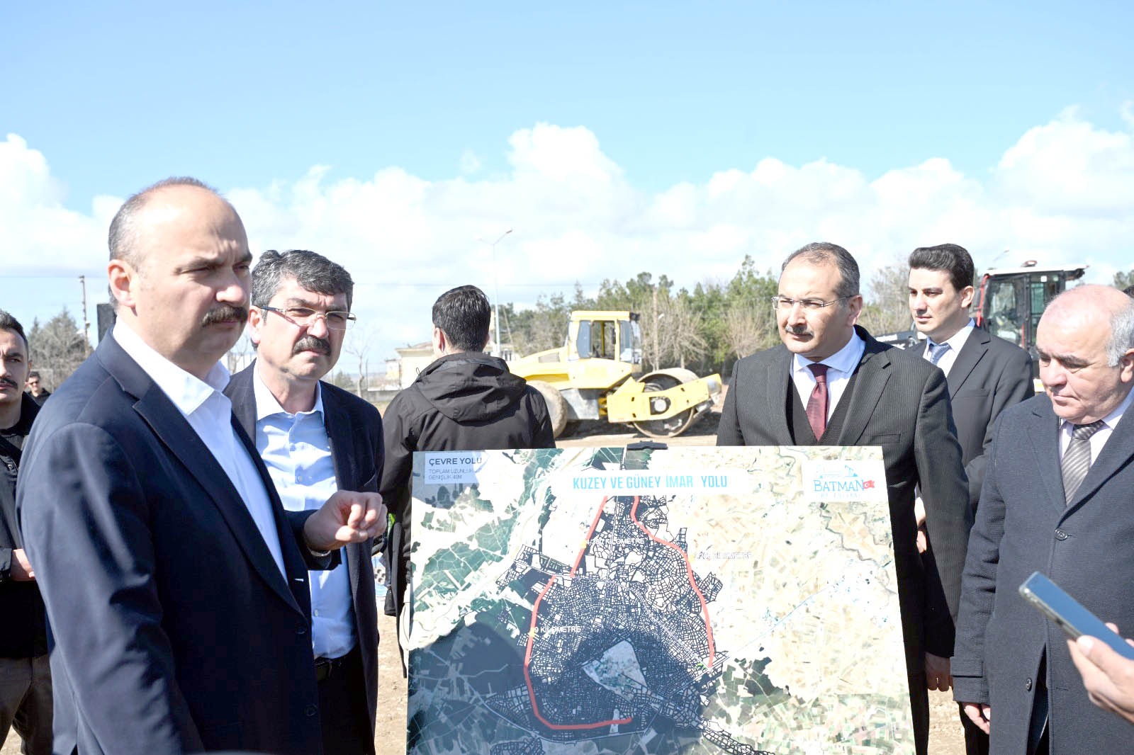 Şehrin trafiğini rahatlatacak ilk kazma vuruldu