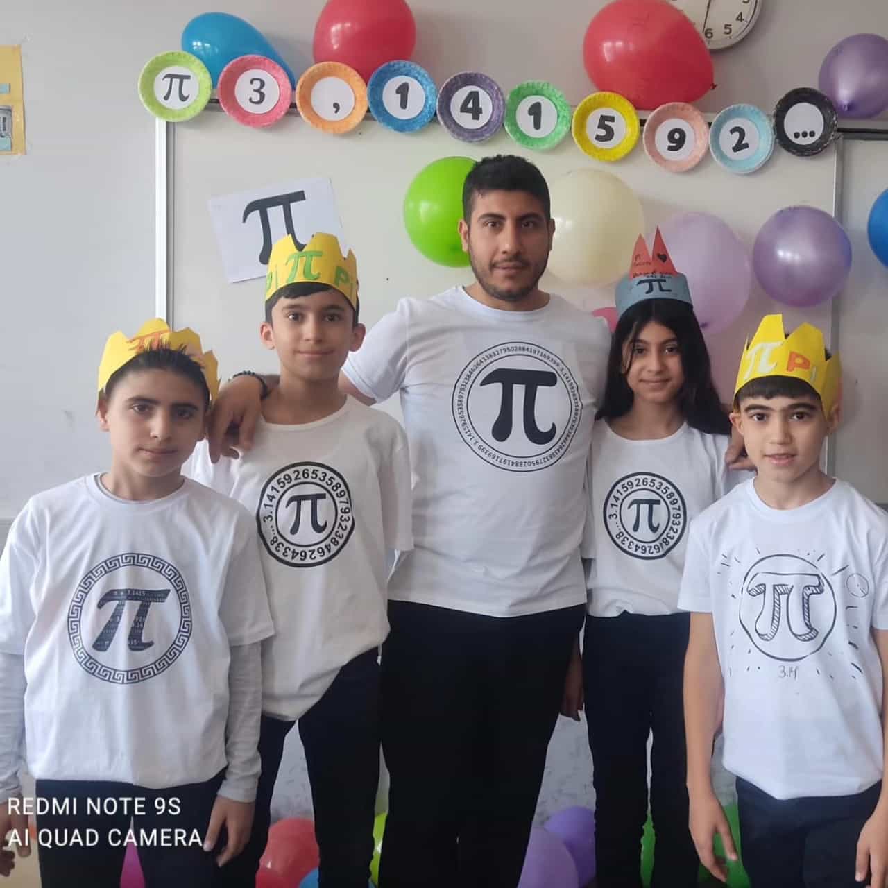 Fatih Ortaokulu “pi sayısı” yarışması düzenledi