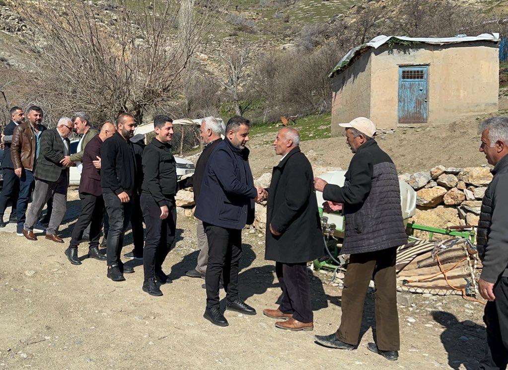 BAŞKAN ÇETİN’İN İLÇE ZİYARETLERİ GENİŞLİYOR