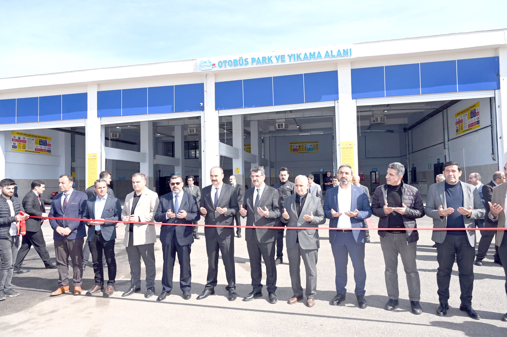Otobüs Park ve Yıkama Alanı hizmete açıldı