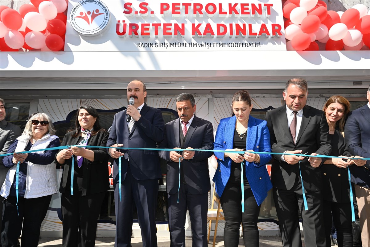 Kadınlar Kooperatifi hizmet açıldı