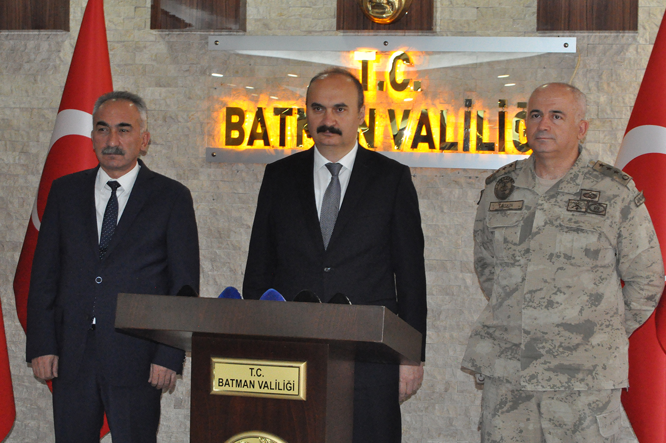 Vali Canalp asayiş olaylarının bilançosunu açıkladı