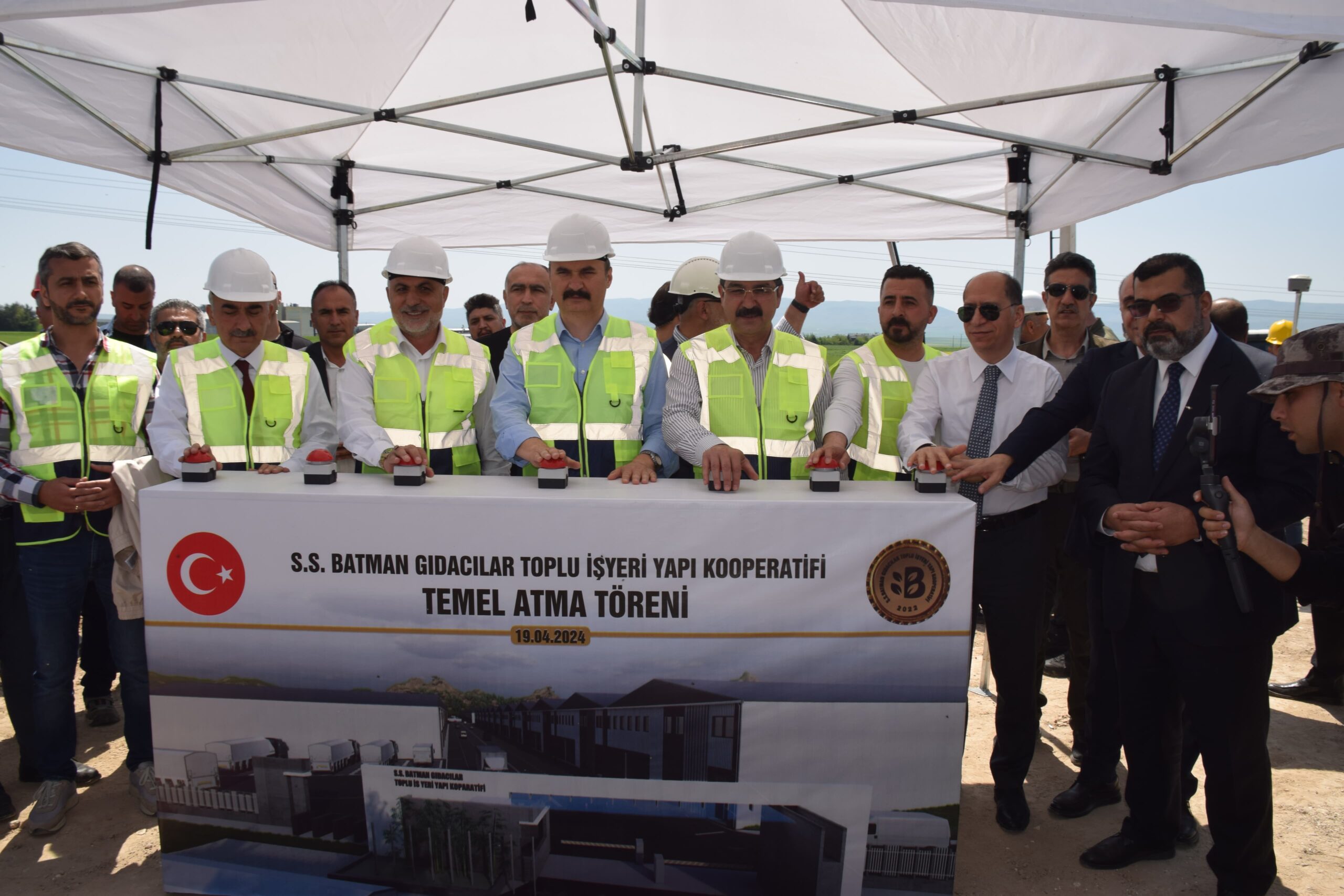 Gıdacılar Kooperatifi temel atma töreni gerçekleştirildi