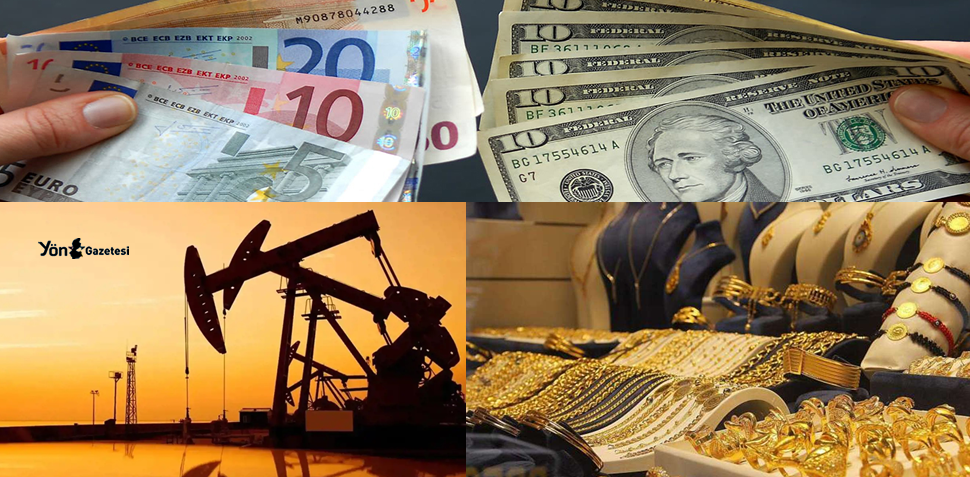 Piyasalarda hafta başı: Dolar, Euro, Altın, Brent Petrol