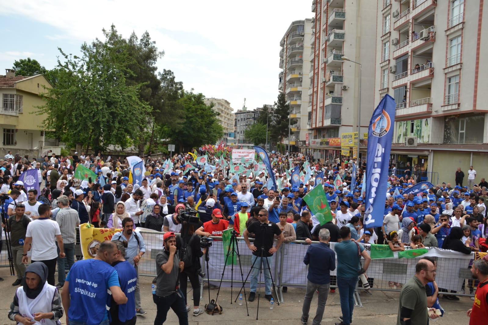 Batman’da 1 Mayıs’a 9 ilden katılım sağlandı