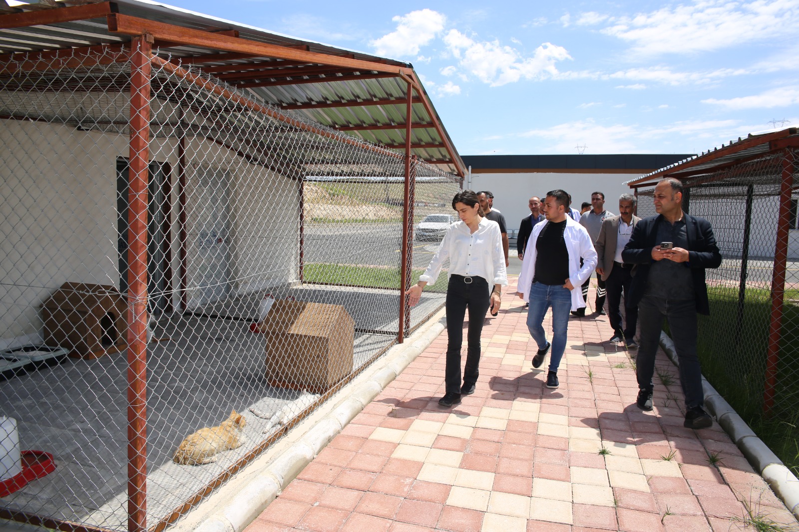 Sönük, belediye hizmet birimlerini denetledi