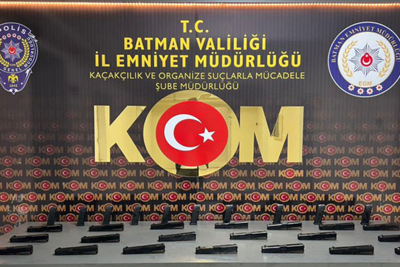 Batman’da silah operasyonu! Çok sayıda gözaltı