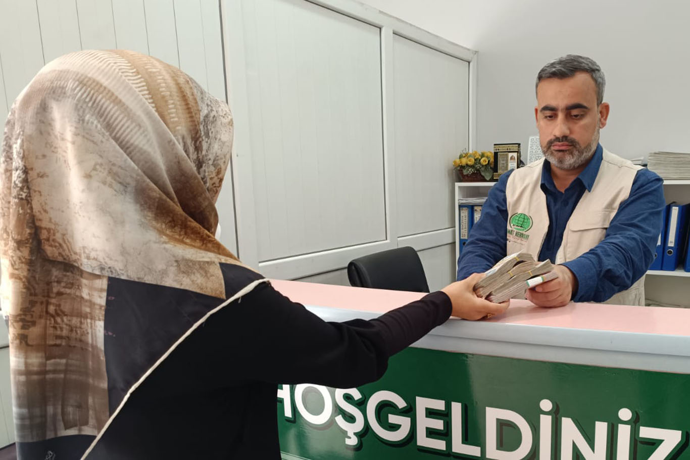 Umre parasını Gazze’ye bağışladı