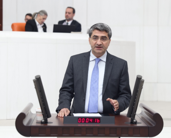 Vekil Ekmen, Batman’ın yıl dönümünü mecliste kutladı