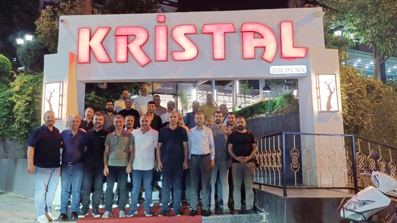 Kristal Et Lokantası Gazetecileri ağırladı