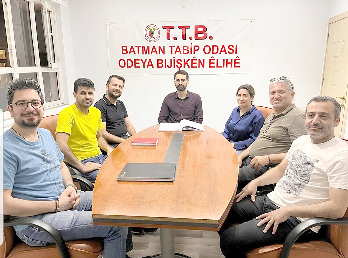 Batman Tabip Odası’nda görev dağılımı belli oldu