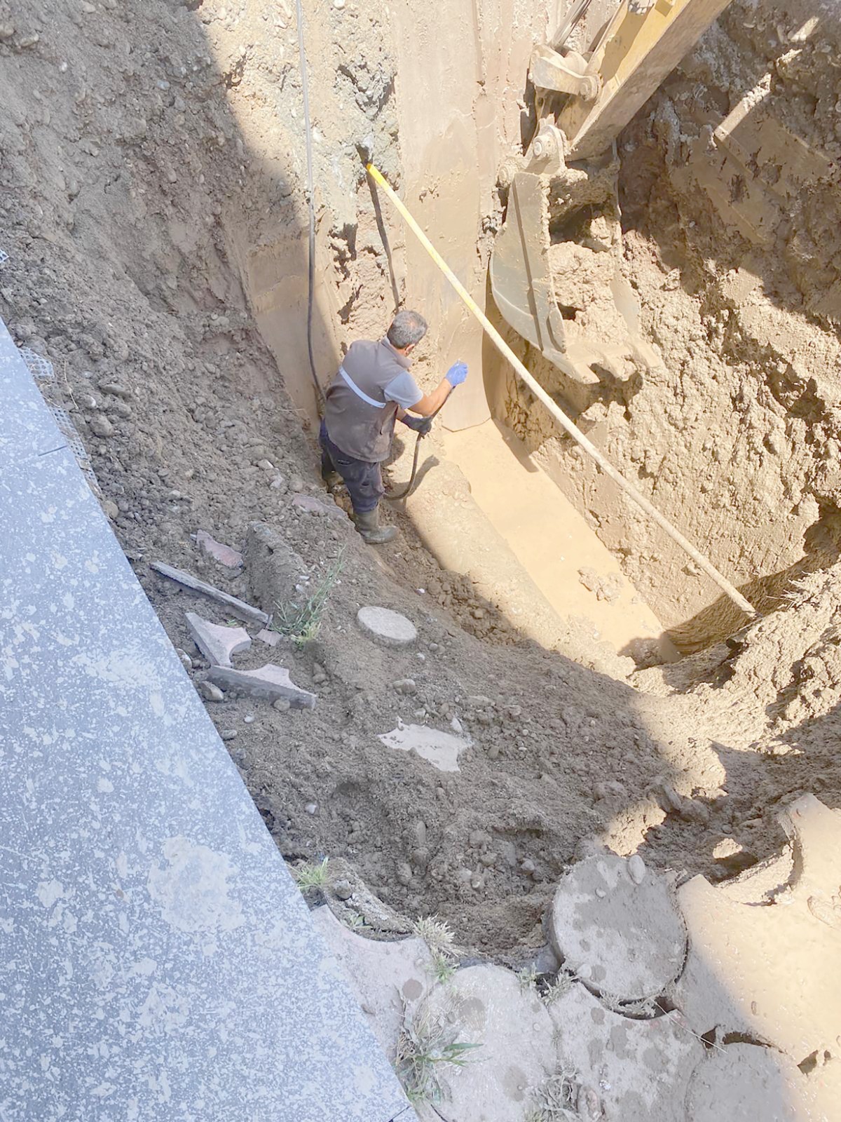 Su arızası giderildi