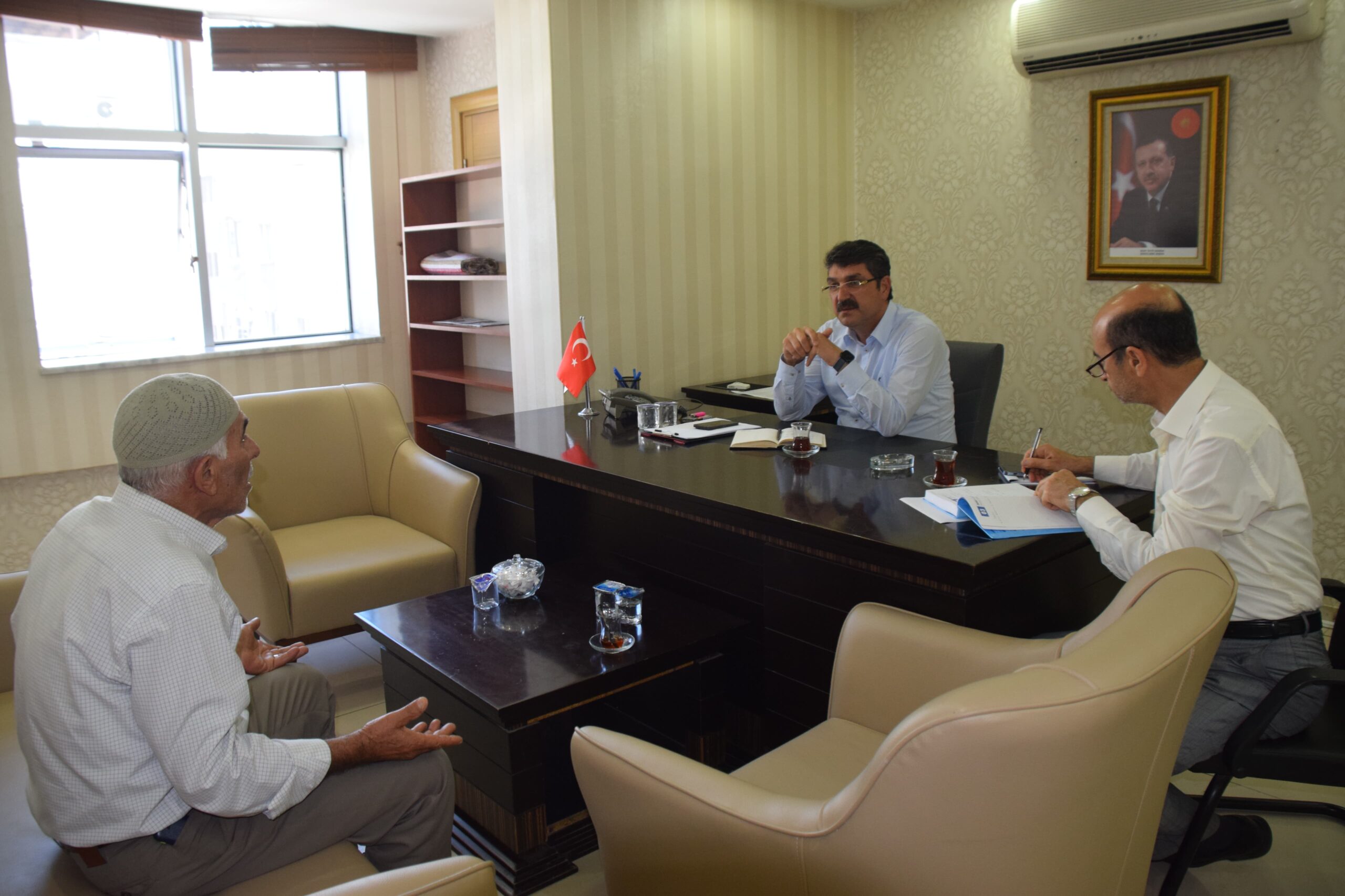 Nasıroğlu, talepleri dinledi