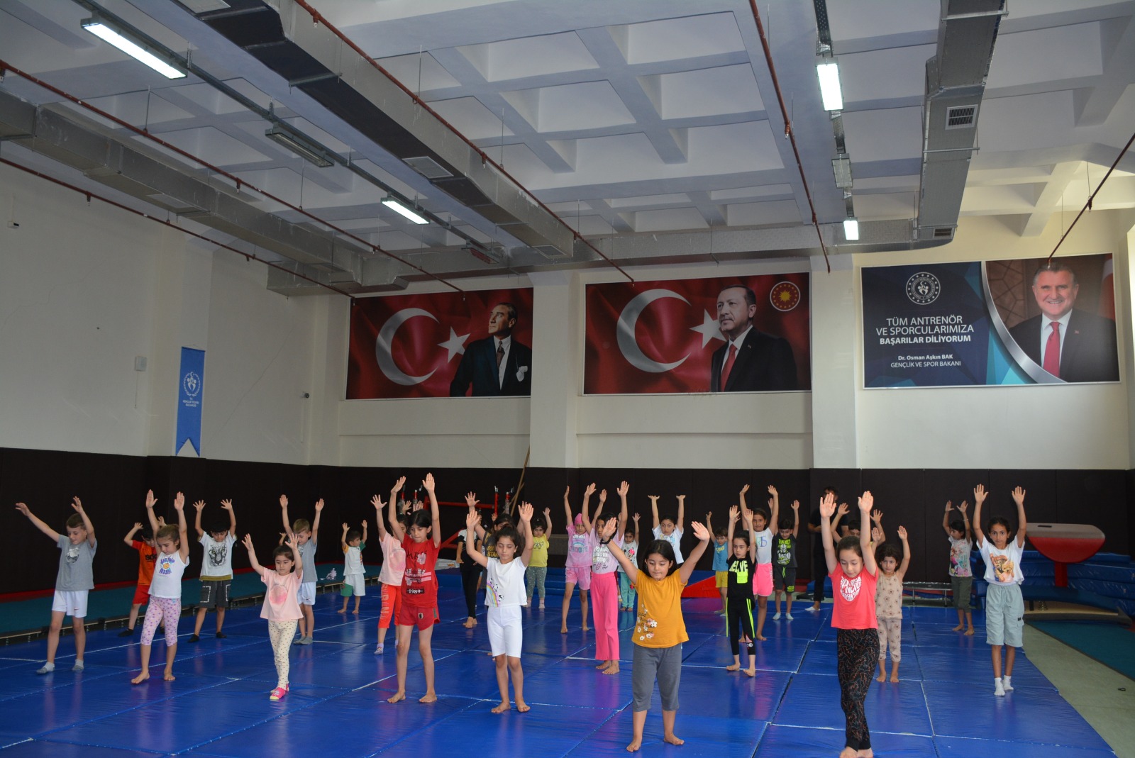 Batman’da Cimnastik Kurslarına Yoğun İlgi