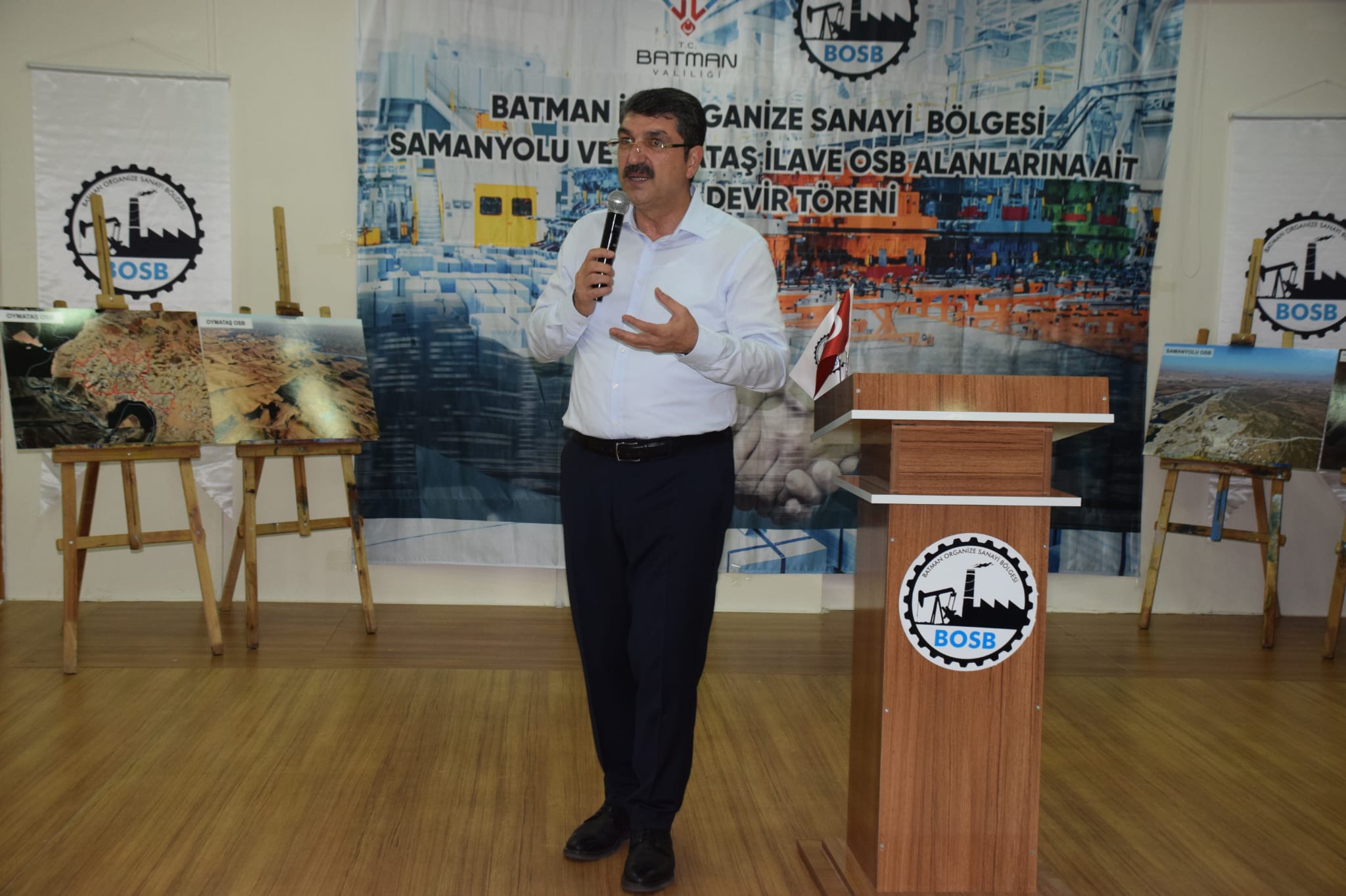 Nasıroğlu’ndan OSB alanlarının açılış töreninde yatırım çağrısı