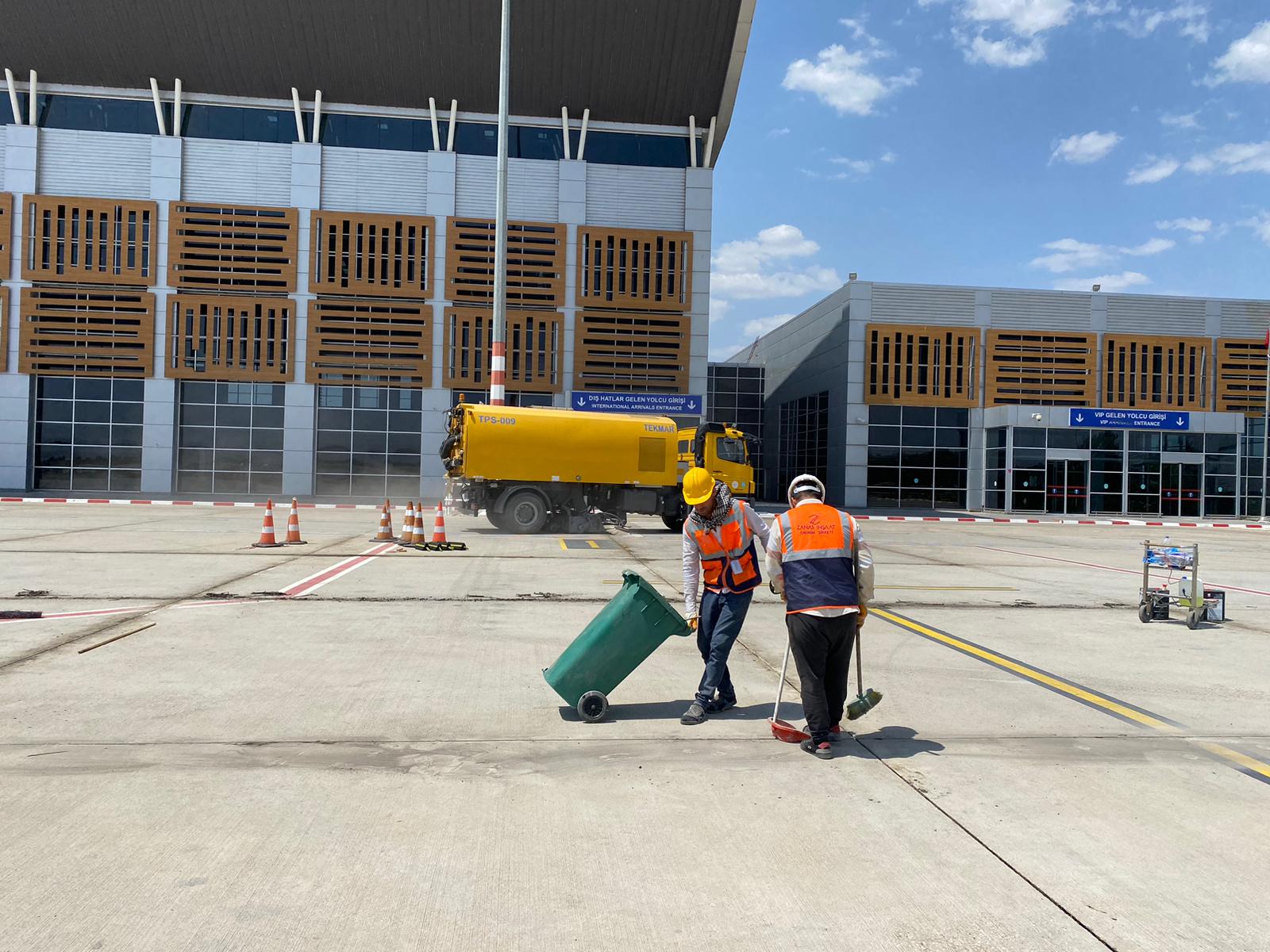 Batman Havalimanı’nda Apron Bakımı