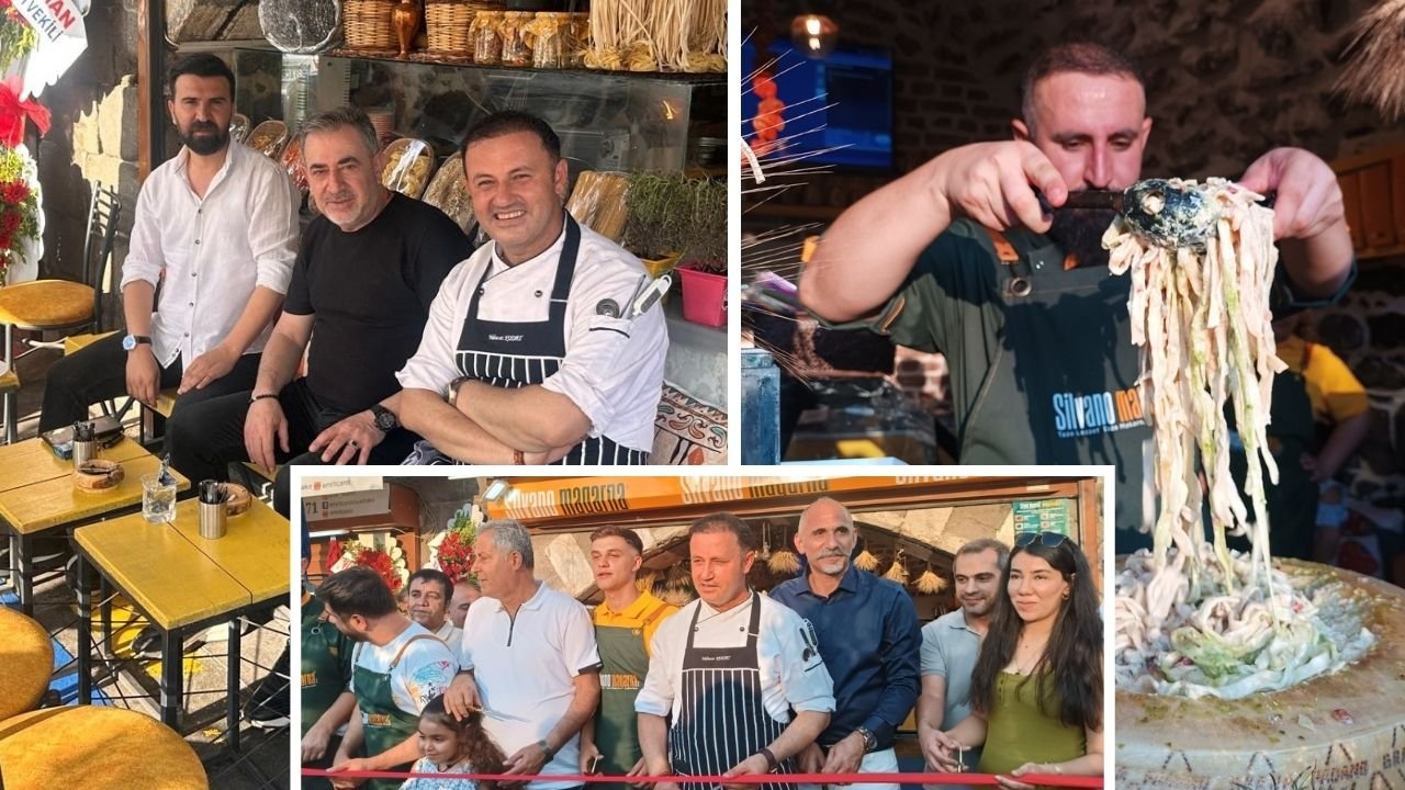 Diyarbakır’da el yapımı makarna dönemi: Silvano Makarna açıldı!