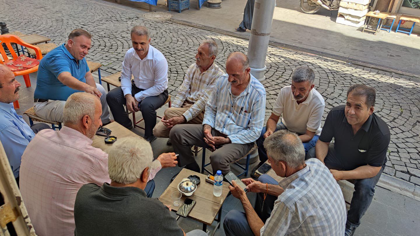 Ak Parti İl Başkanı Şansi, sorun ve talepleri dinledi