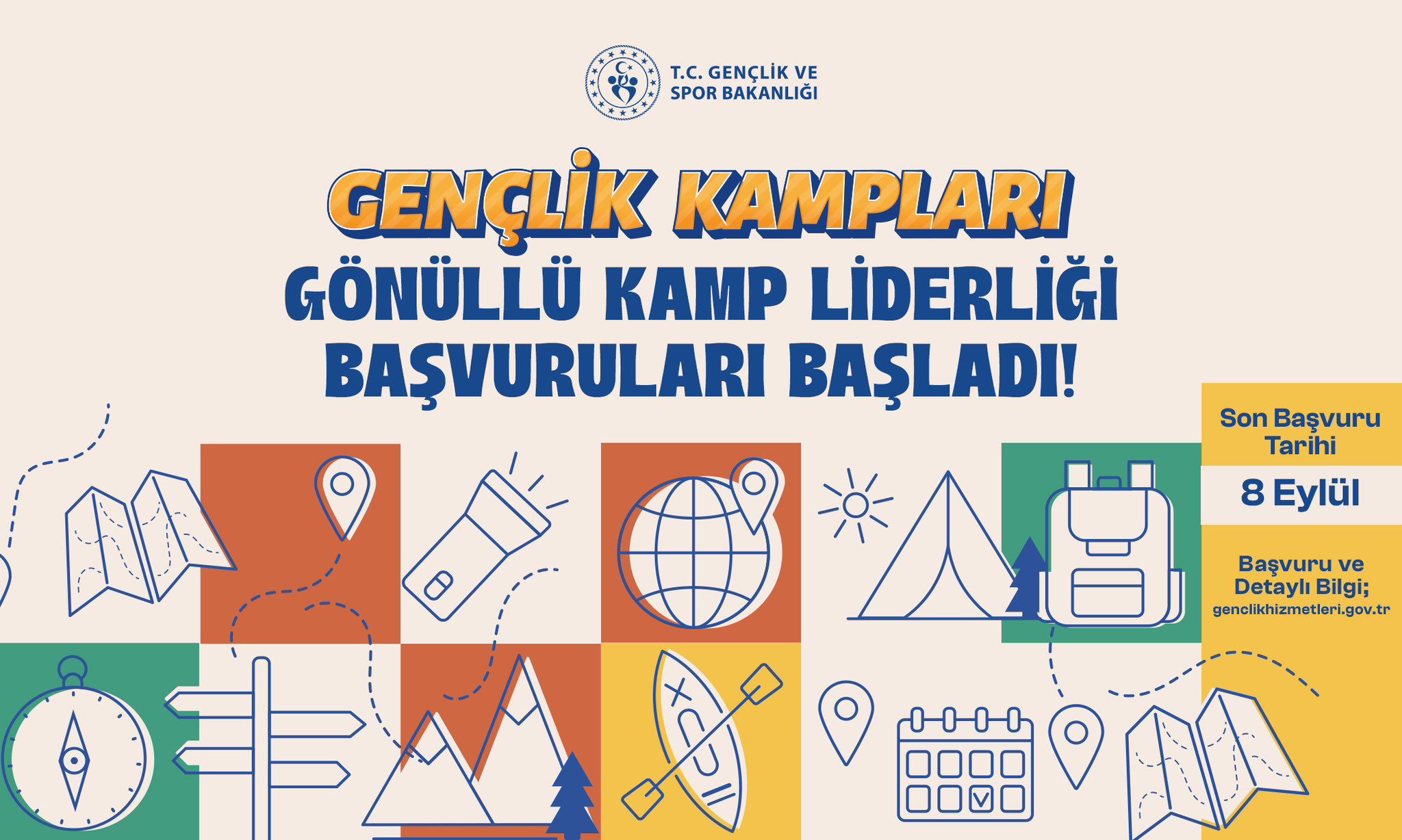 Gönüllü kamp lideri başvuruları başladı