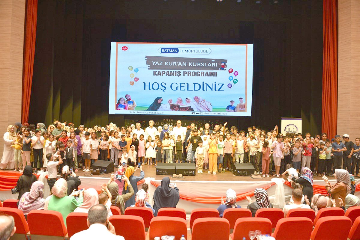 Yaz Kur’an Kursları Kapanış Programı gerçekleştirildi
