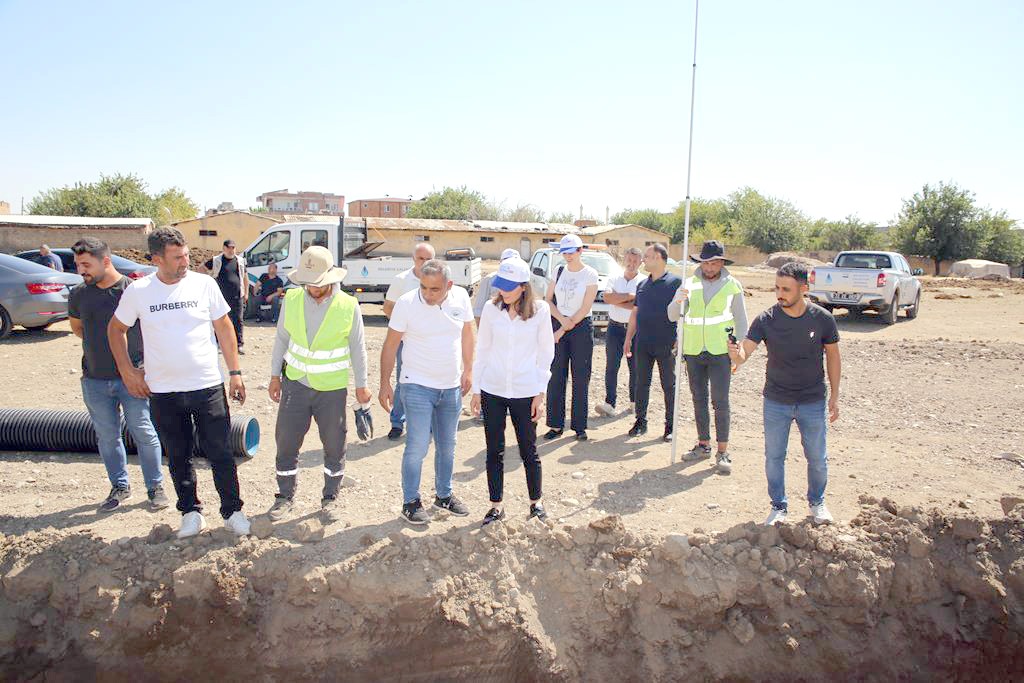 Eşbaşkanlar çalışmaları yerinde inceledi