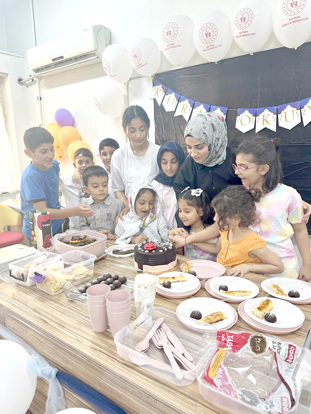 Kur’an-ı Kerim’e Geçen Minik Kursiyerler İçin Etkinlik