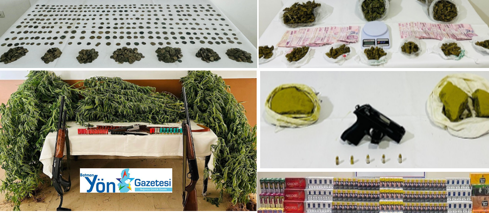 185 olayda 202 şüpheli yakalandı