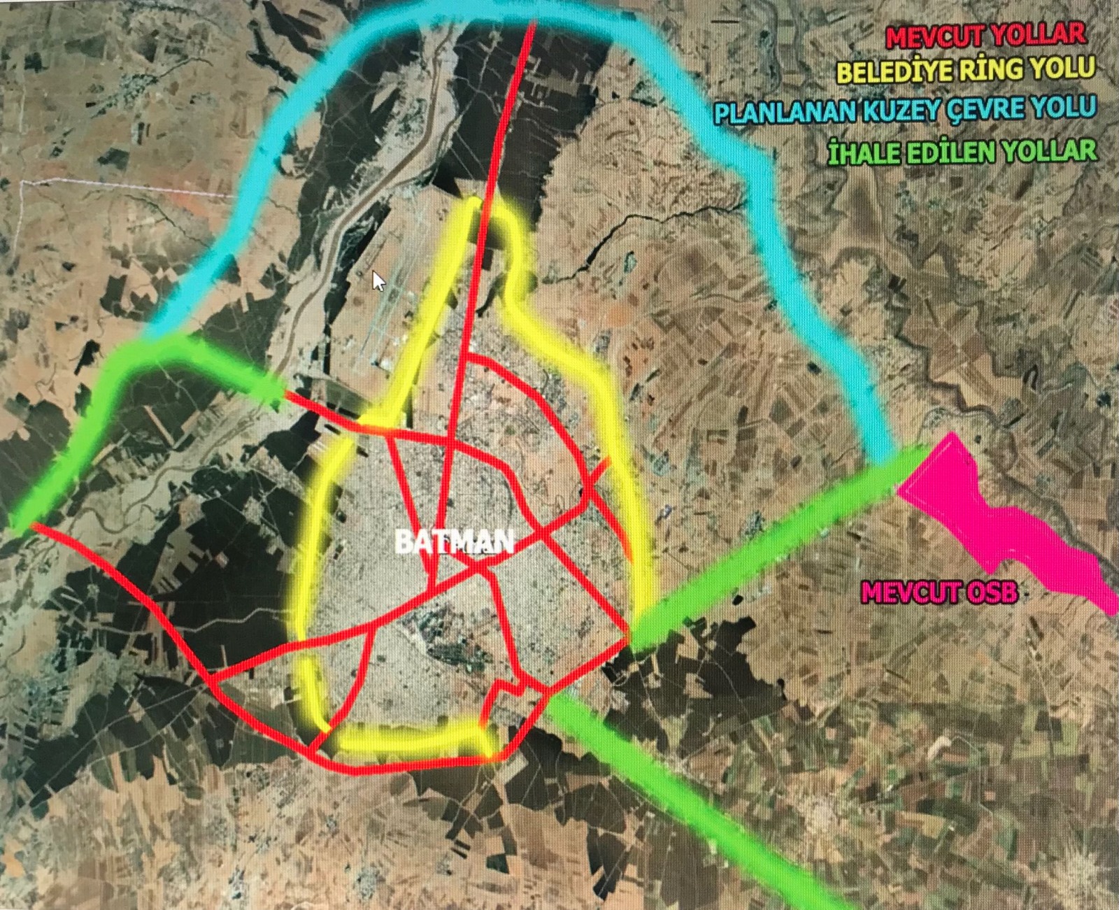 Batman’da trafiği rahatlatacak projeler