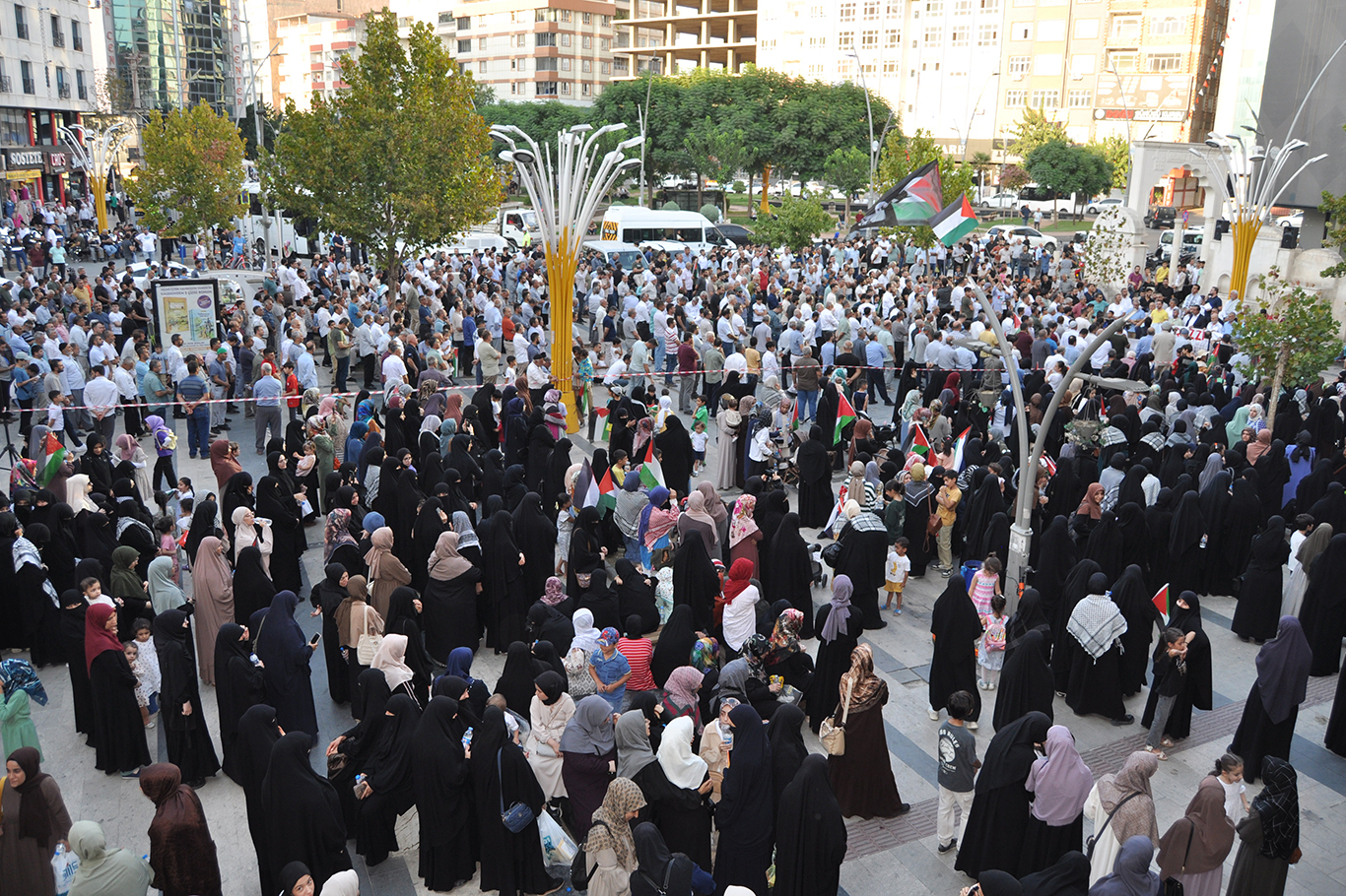 Batman’da siyonist işgalcilere tepkiler sürüyor